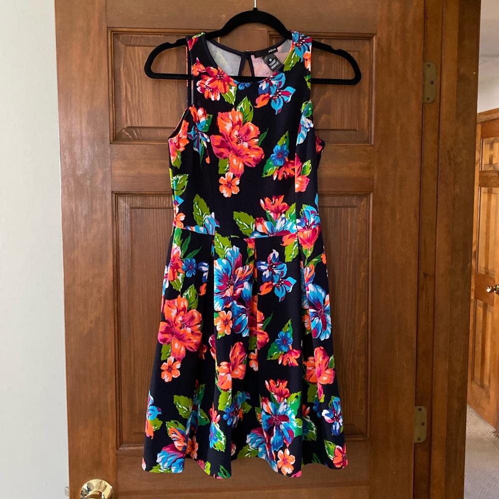 Aqua Dress. Size M.
